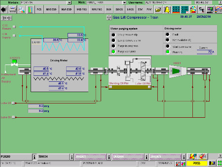 Screenshot of DeltaV software