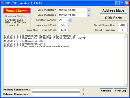 Modbus Router Software